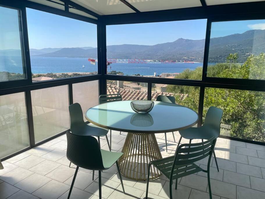 Charmante Petite Maison Magnifique Vue Mer Propriano  Eksteriør billede