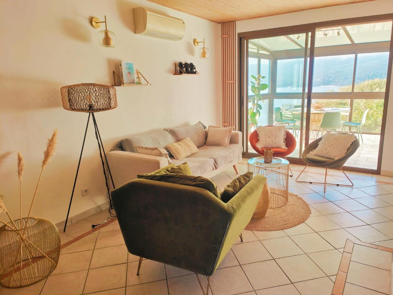 Charmante Petite Maison Magnifique Vue Mer Propriano  Eksteriør billede